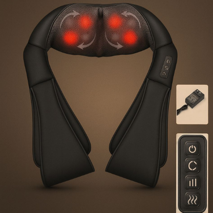 NOVACERVICAL | Masseur pour le cou et les épaules avec chaleur - Coussin de massage à pétrissage profond